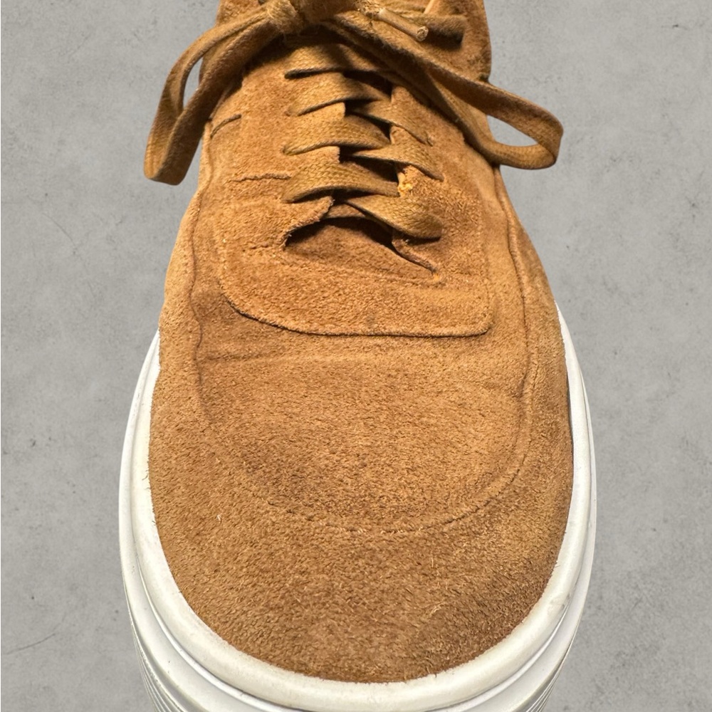 Good Fellas Men's Tan Suede Sneakers - Made in Italy - Picture 7 of 7